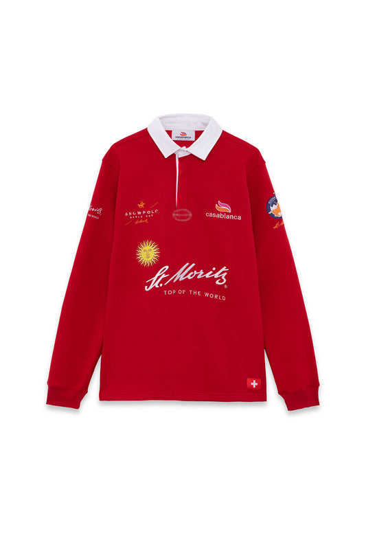 St. Moritz Snow Team Jersey - Polo World Cup St. Moritz 2024