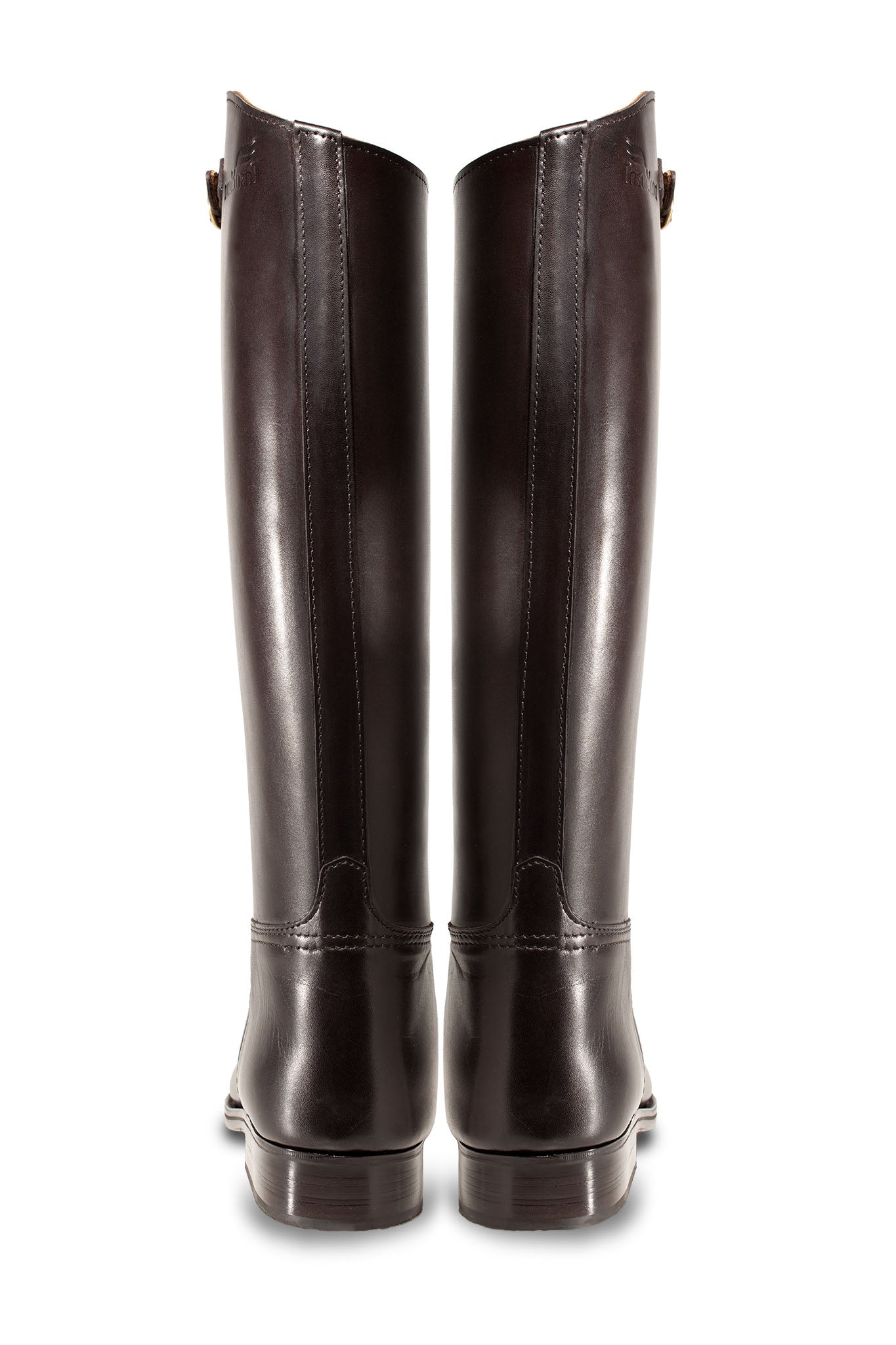 Pro Zipper Front Polo Boots (DARK BROWN)