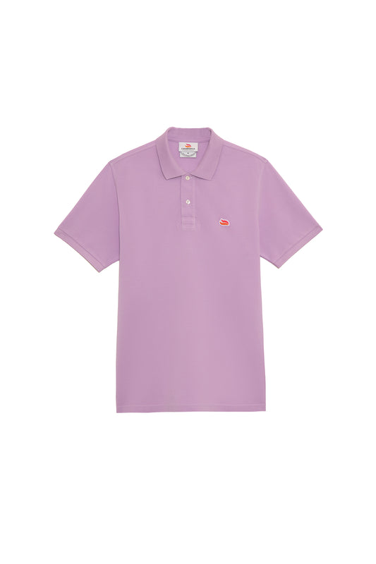 Knitted Polo Shirt Wisteria