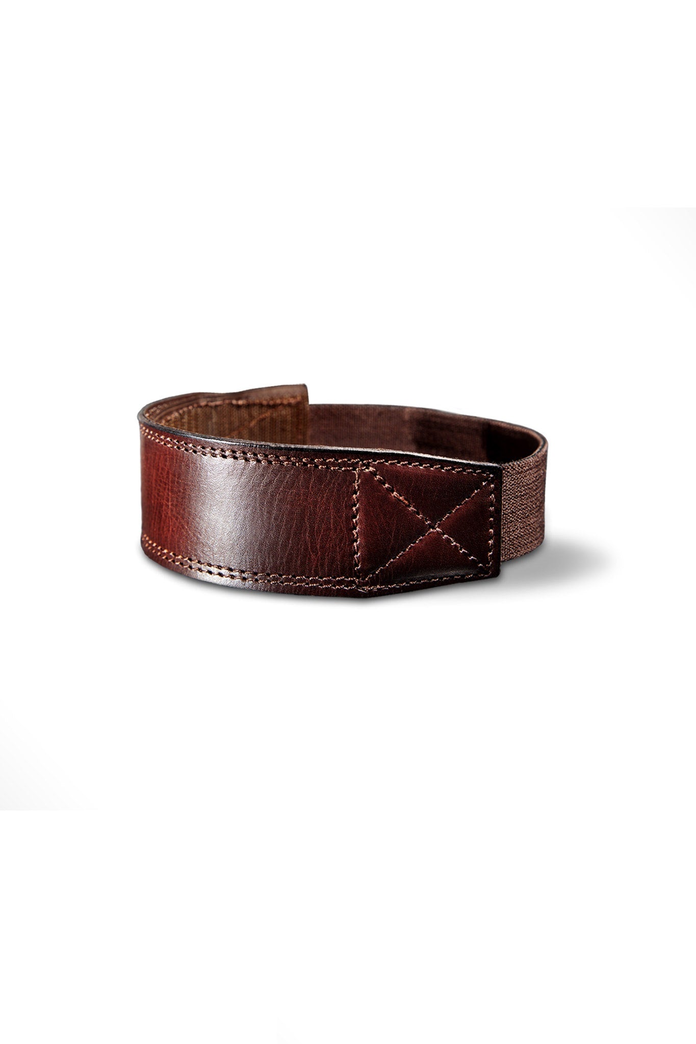 Detachable Leather Velcro Strap (Brown)