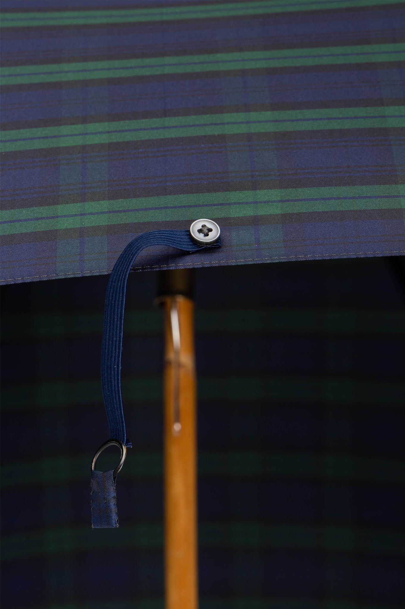 Polo Mallet Umbrella Black Watch Tartan