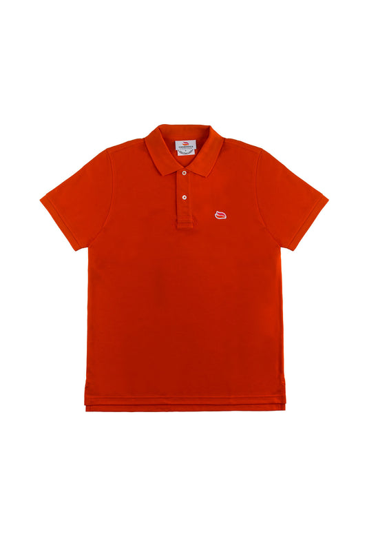 Knitted Polo Shirt Ace Red