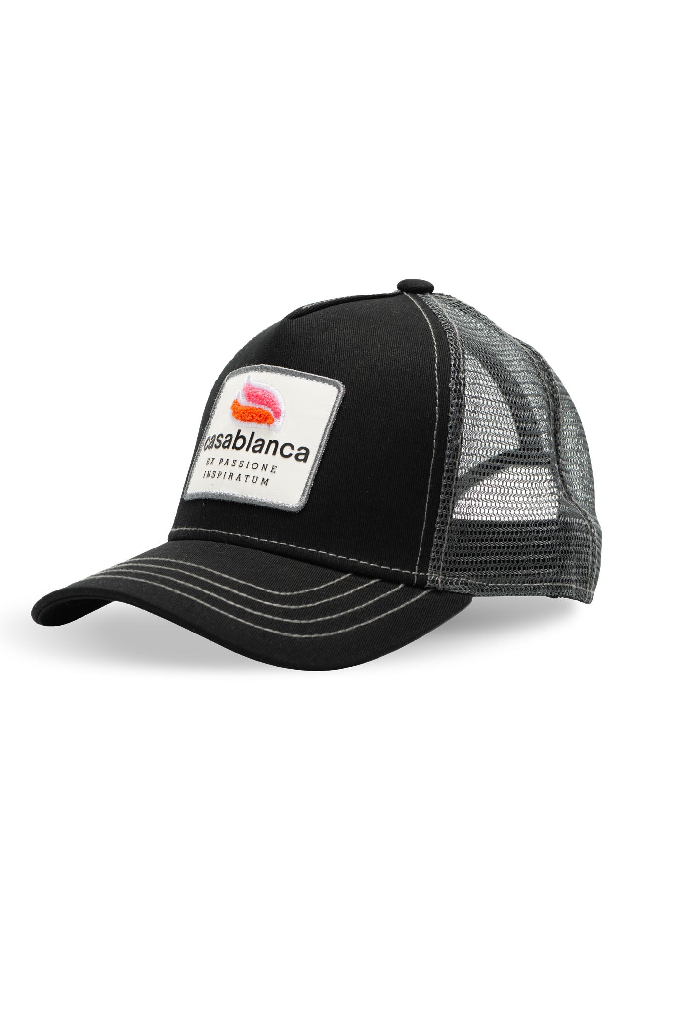 Black Trucker Cap