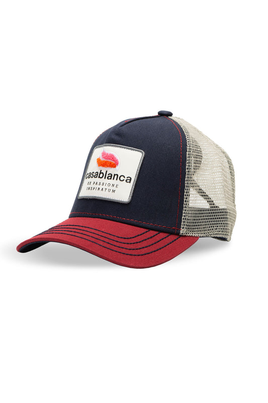Navy Trucker Cap