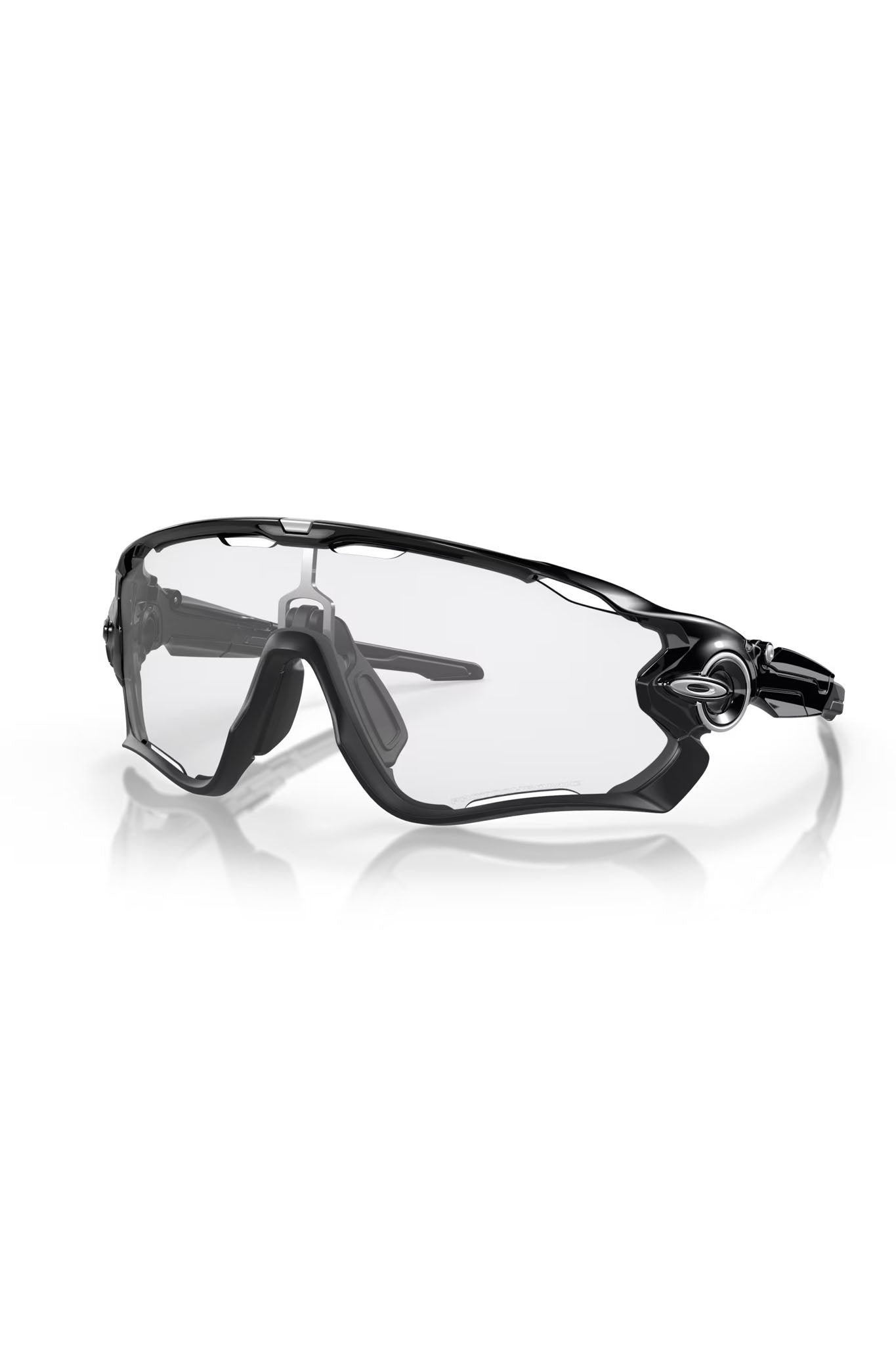 Oakley Jawbreaker Clear to Black Iridium Photochromic Lenses