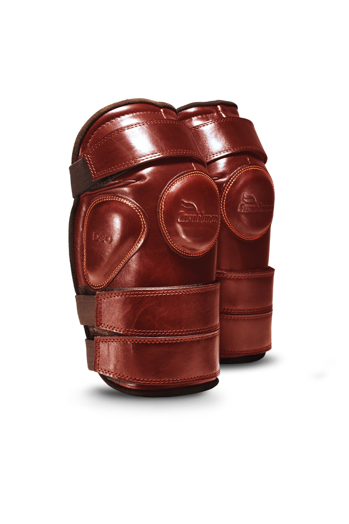 Large Velcro Kneeguards (Tobacco)