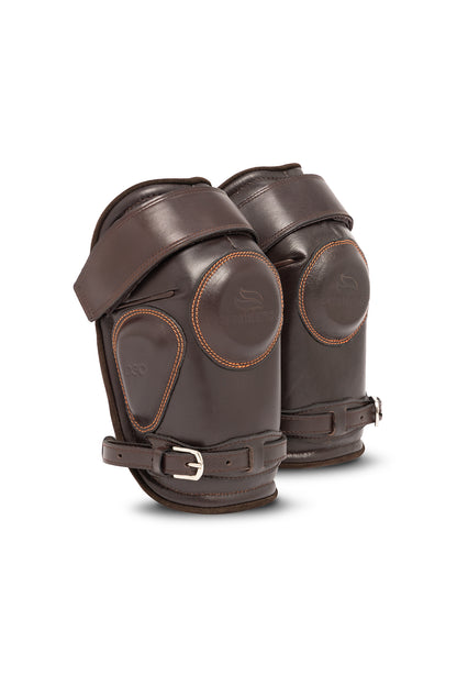 Buckle Kneeguards (Brown)