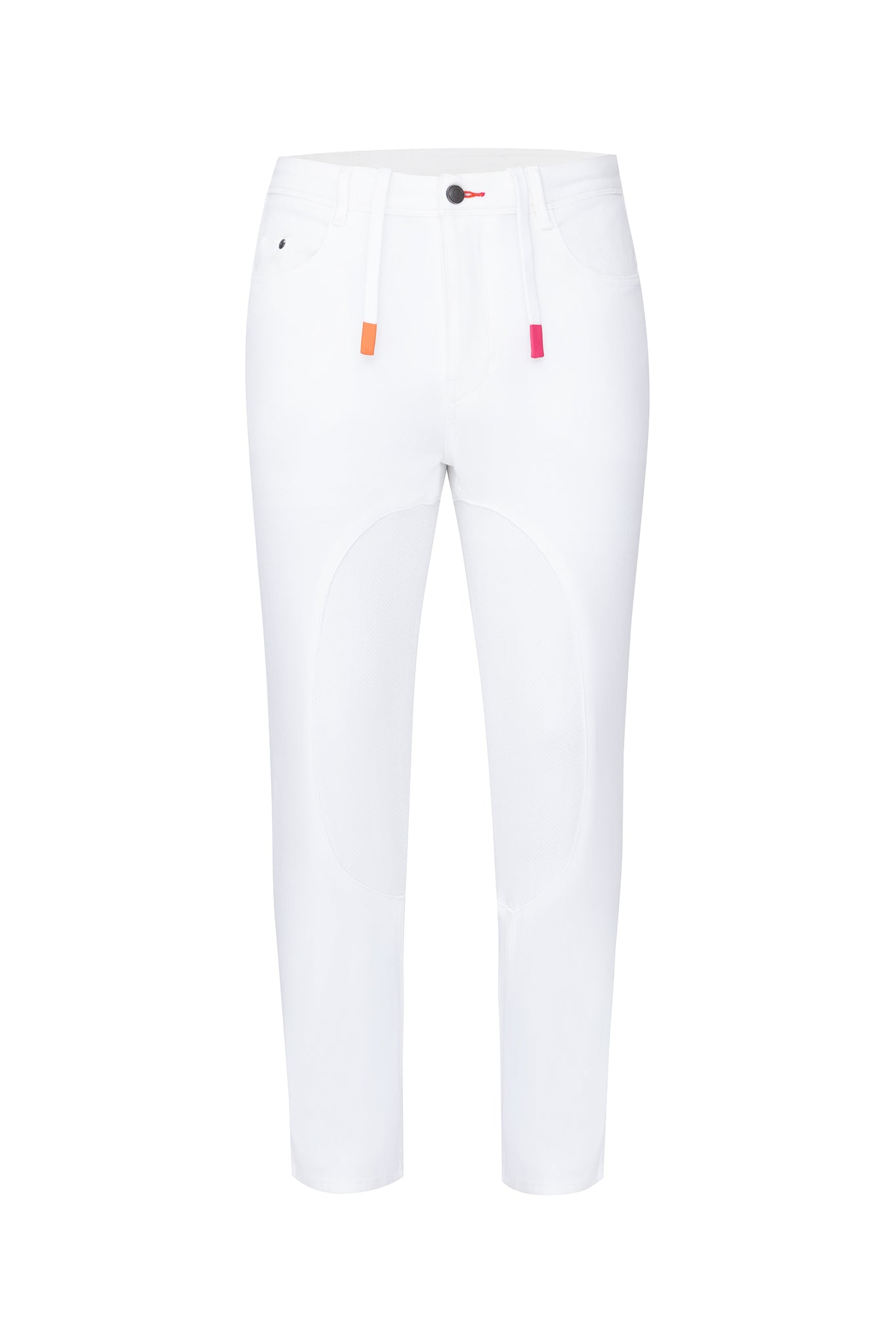 White Close Contact Jeans