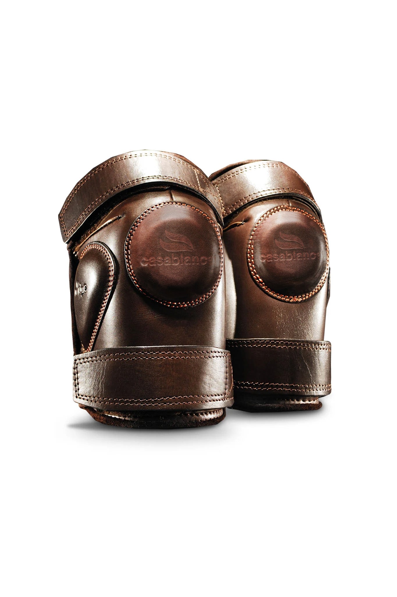 Velcro Kneeguards (Brown)