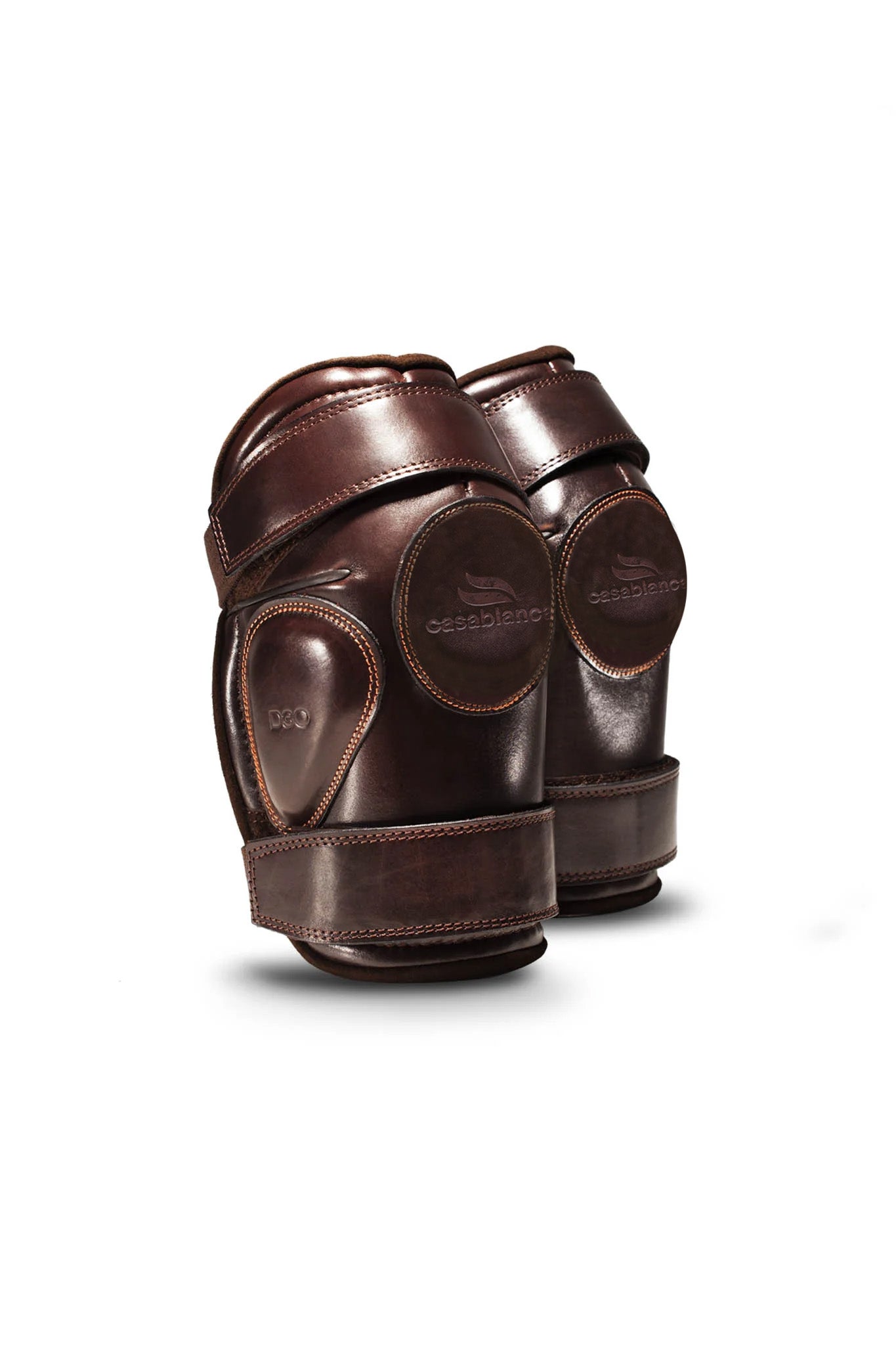 Velcro Kneeguards (Chocolate)