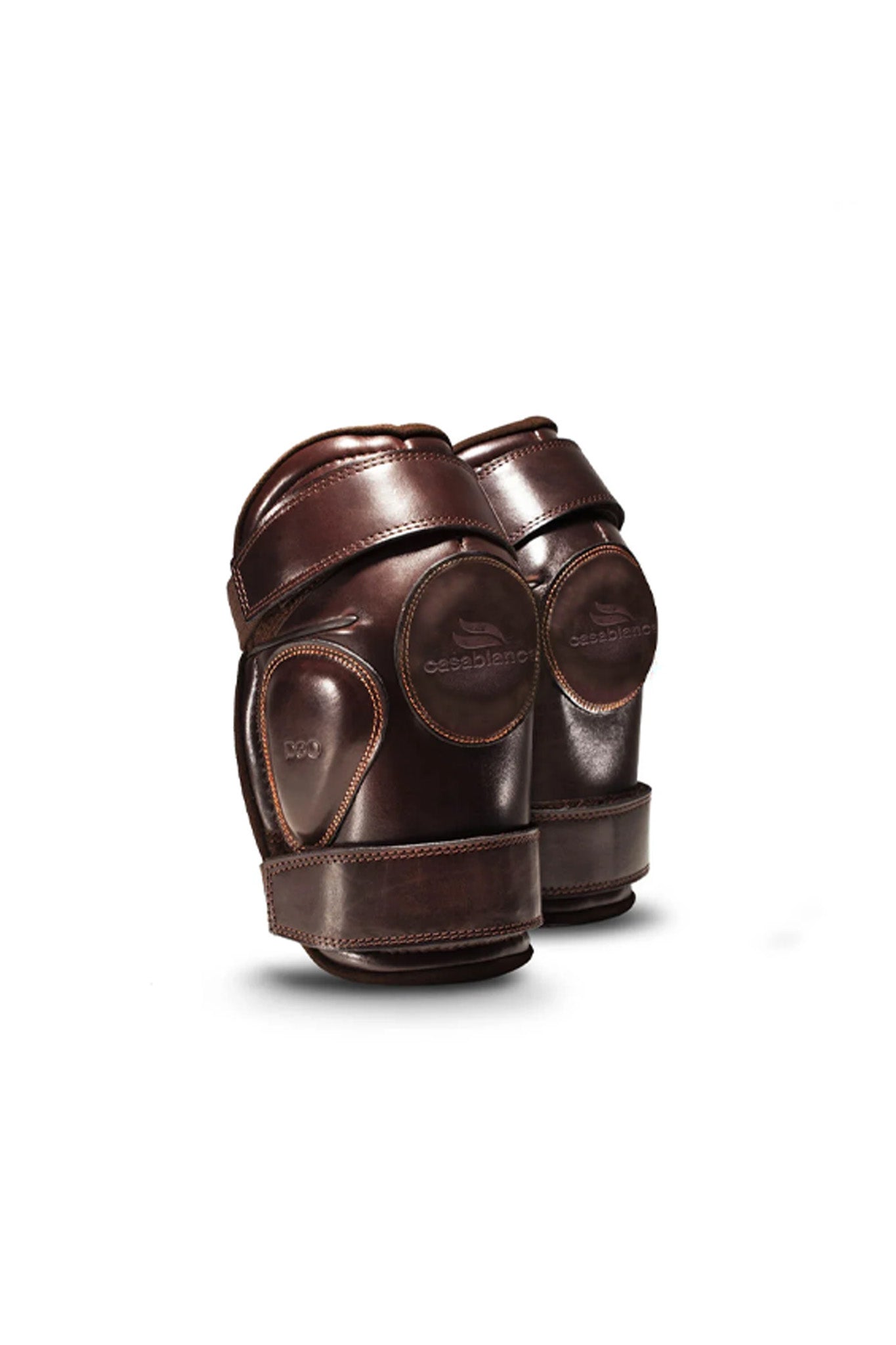 Rodilleras pequeñas con velcro (chocolate)