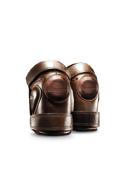 Small Velcro Kneeguards (Brown)