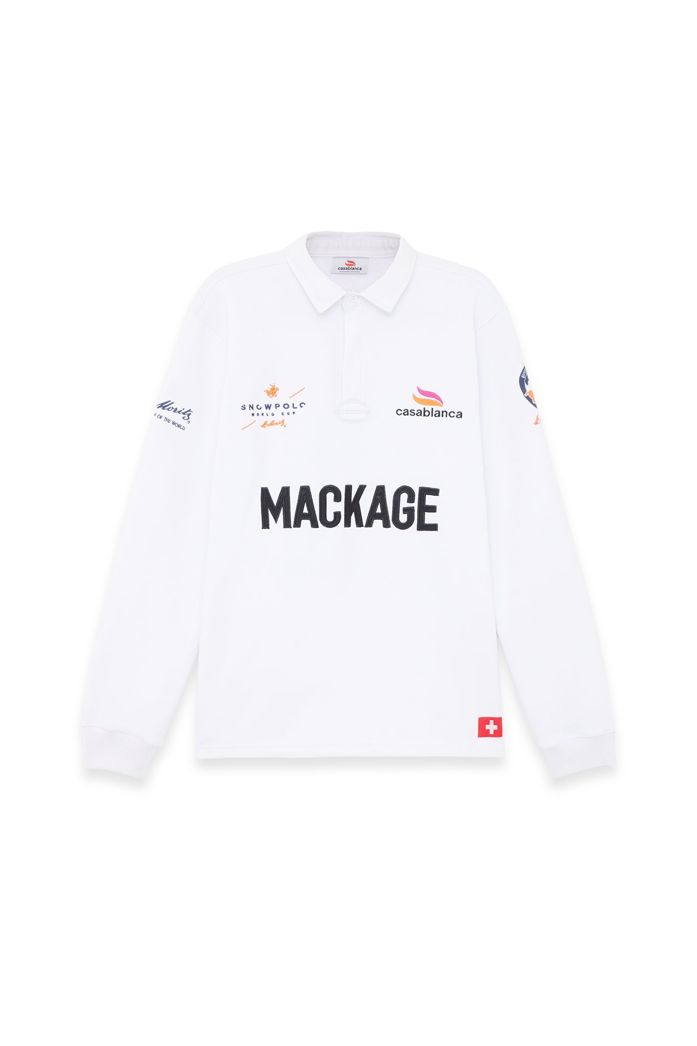 Team Mackage Fleece White - St. Moritz 2024
