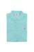 Knitted Polo Shirt Glacier Blue