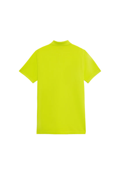 Knitted Polo Shirt Neon