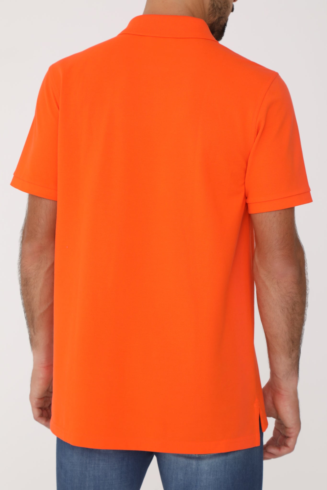 YASHIKI【23SS】Tsubomi Knit Polo(ORANGE) YASHIKI - 【ラスト1点】Tsubomi Knit Polo(GREIGE) | Salty