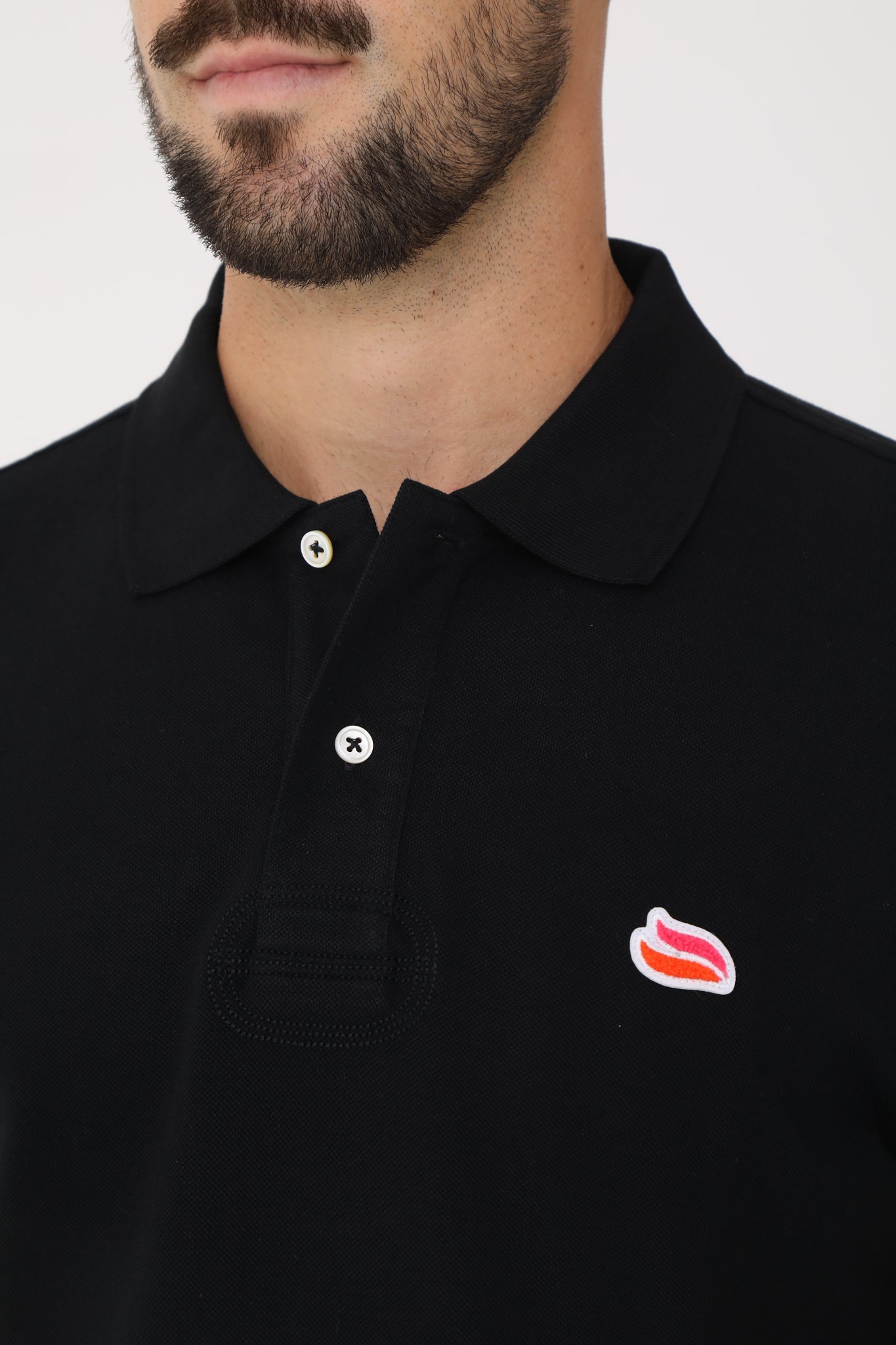 Knitted Polo Shirt Pavillion Navy – Casablanca