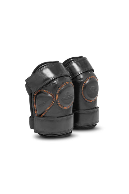 Small Velcro Kneeguards (Black)