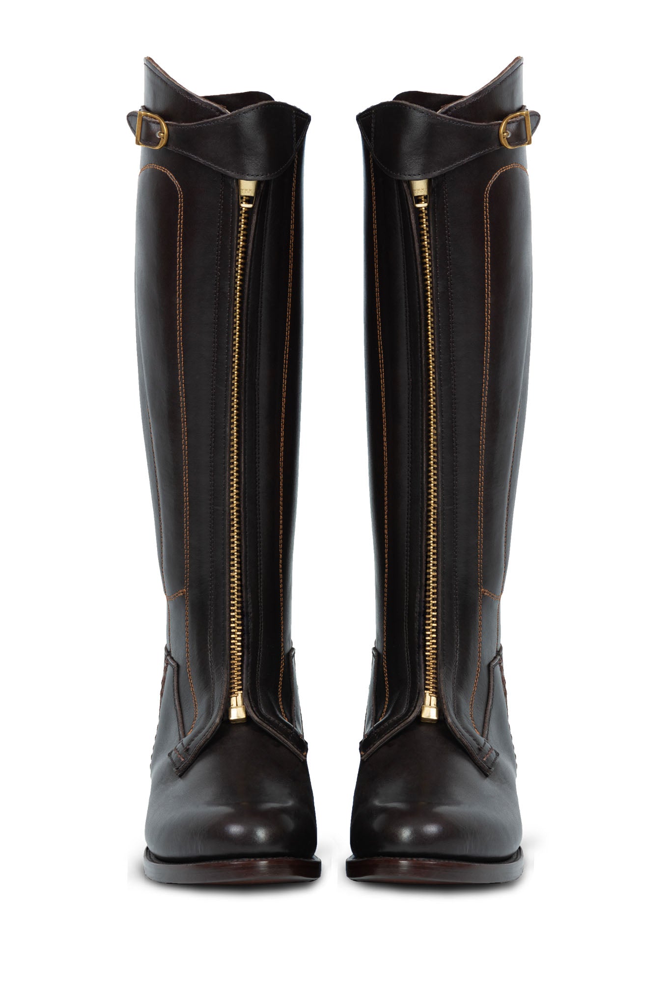 Custom Made D3O 3 Layer Boots (Dark Brown)
