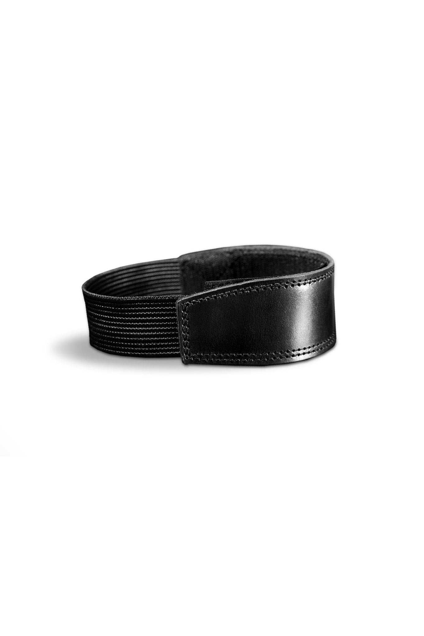 Detachable Leather Velcro Strap (Black)