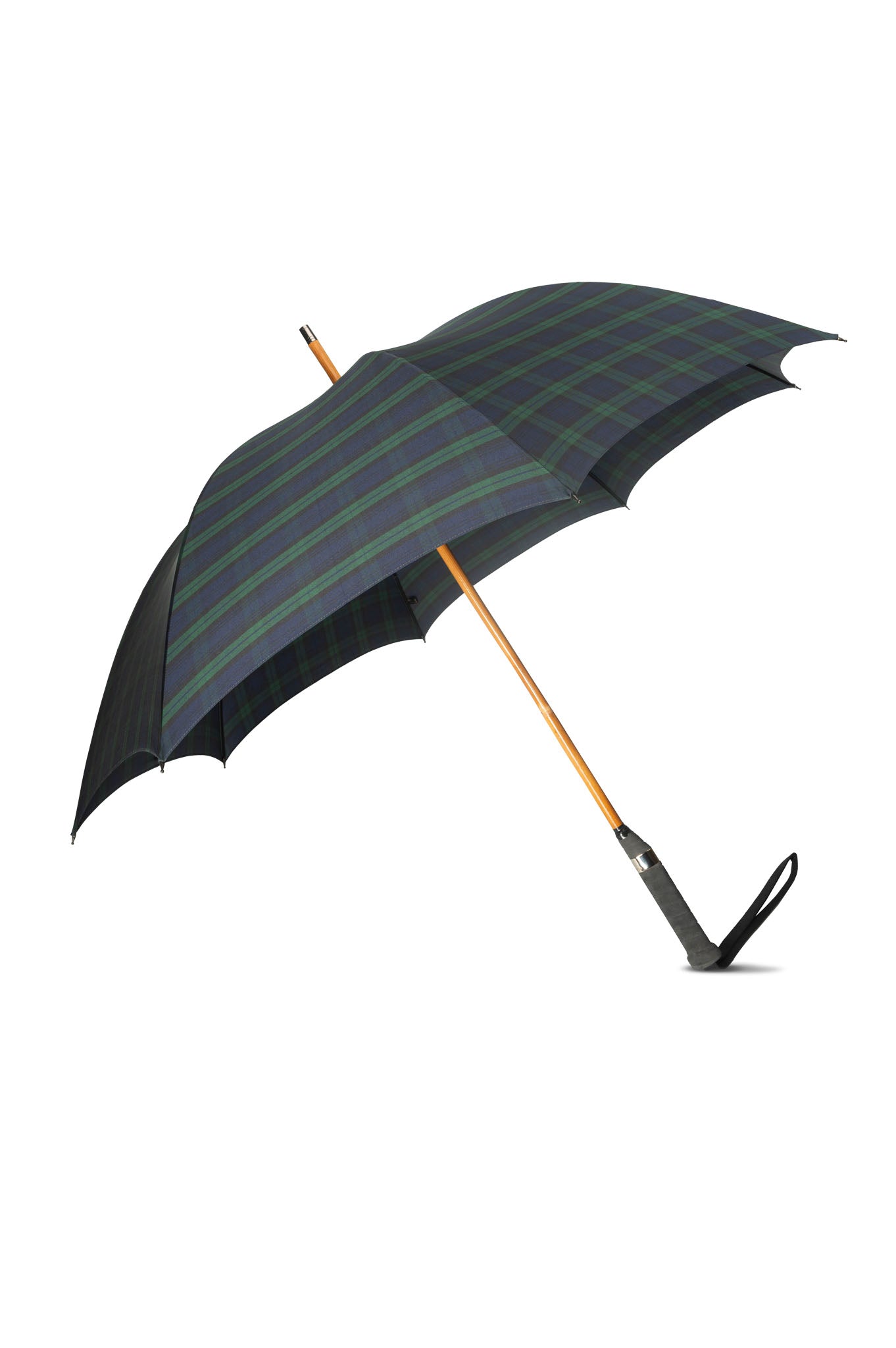 Polo Stick Umbrella Black Watch Tartan