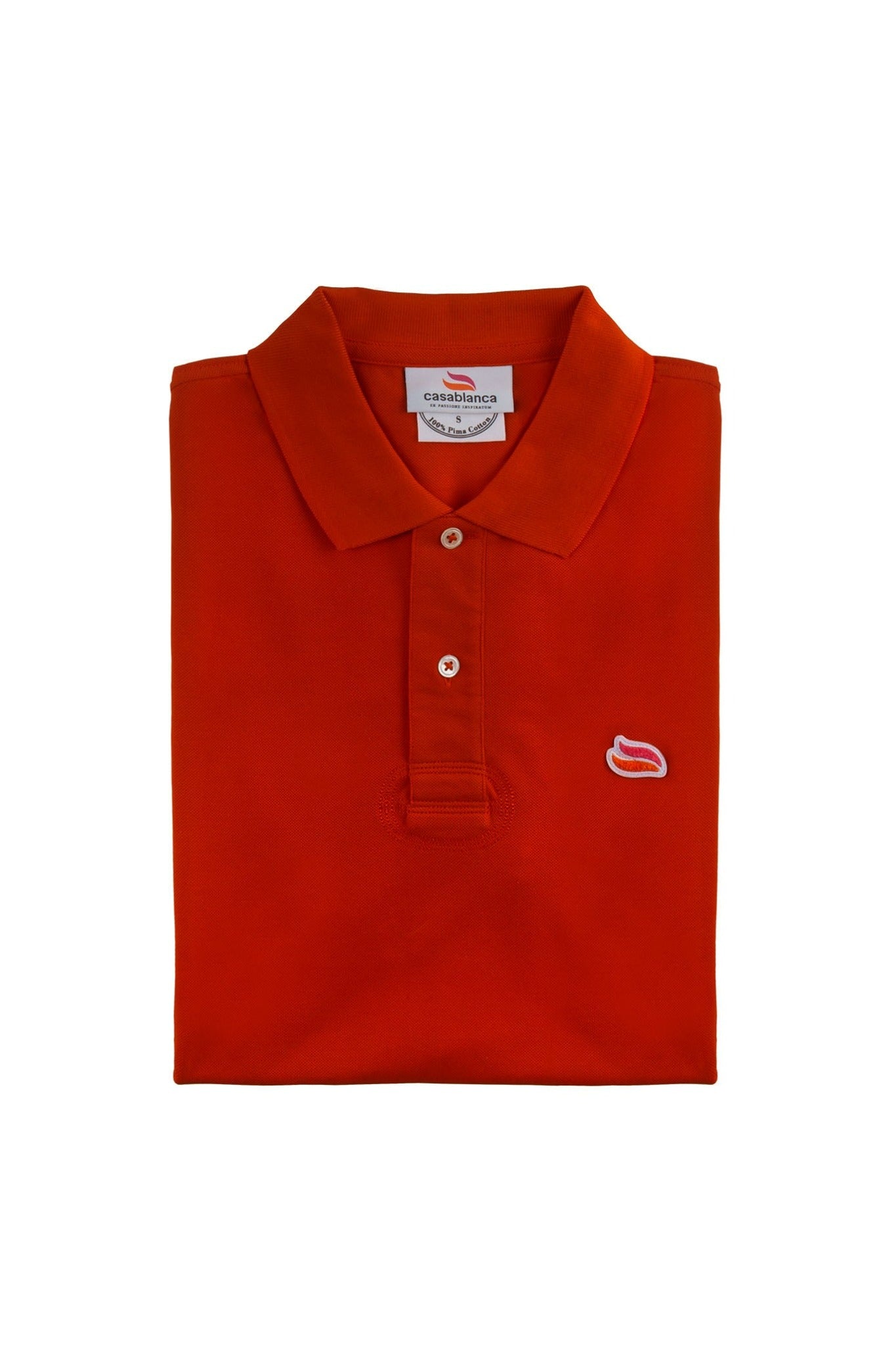 Knitted Polo Shirt Ace Red