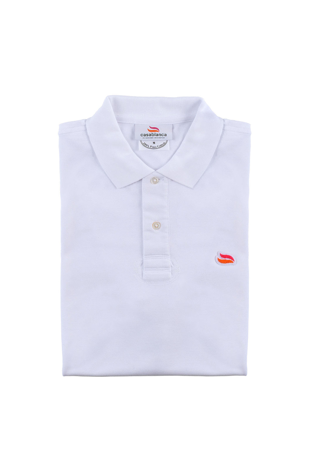 CASABLANCA SPORT FLUFFY POLO SHIRT
