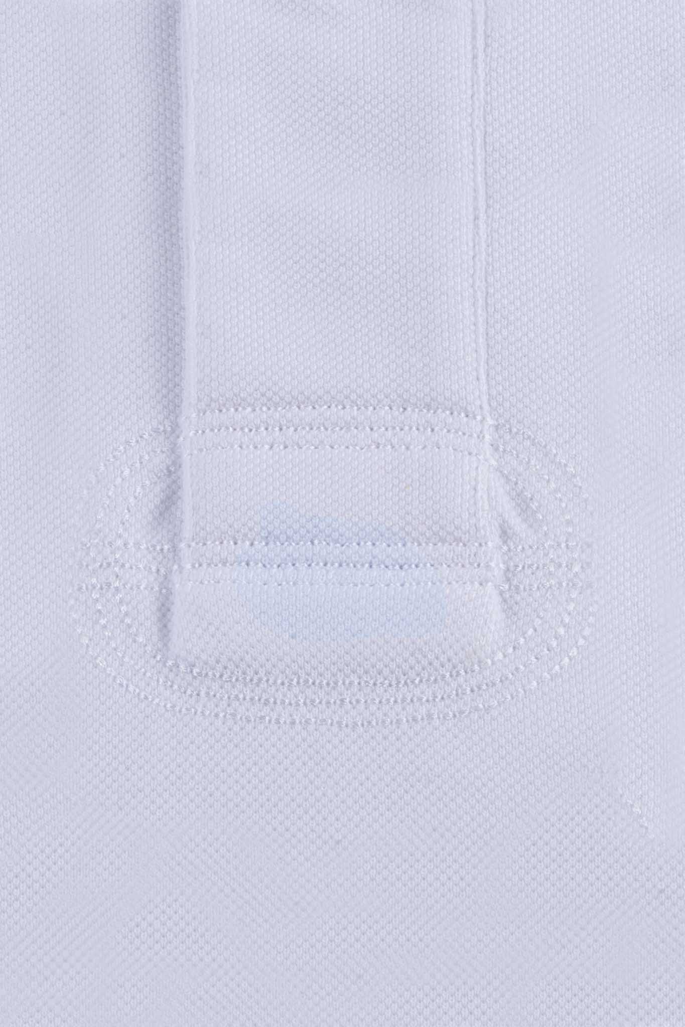 Knitted Polo Shirt Team White
