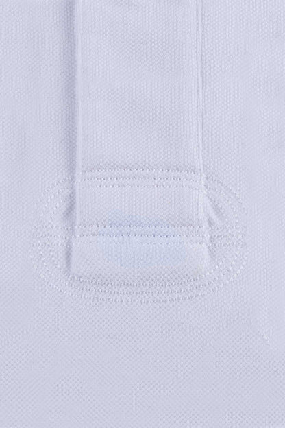 Knitted Polo Shirt Team White