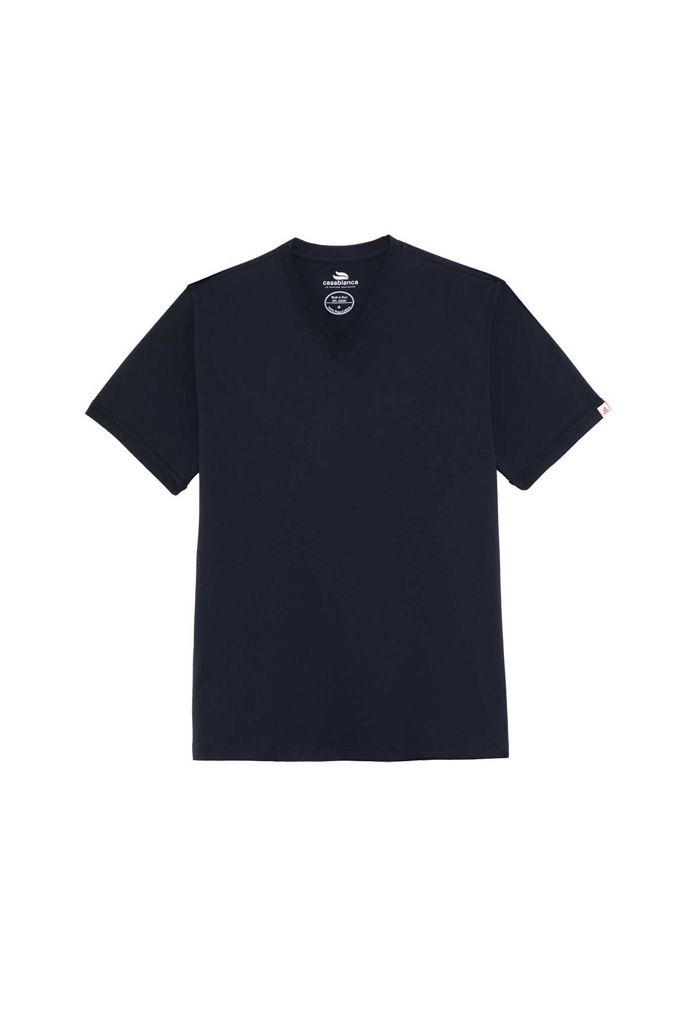 V-Neck T-Shirt Navy Blue
