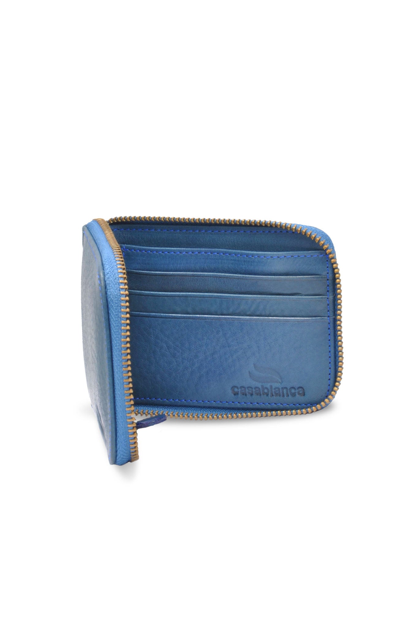 Zipper Wallet - Blue