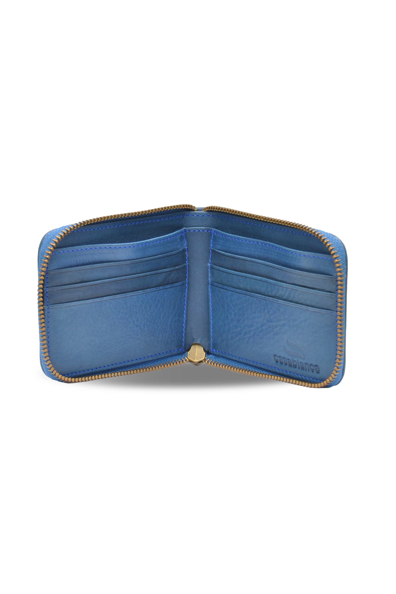 Zipper Wallet - Blue